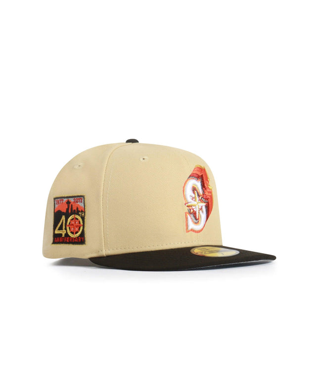 New Era Seattle Mariners "40Th Anniversary" Hat - Denim Exchange 