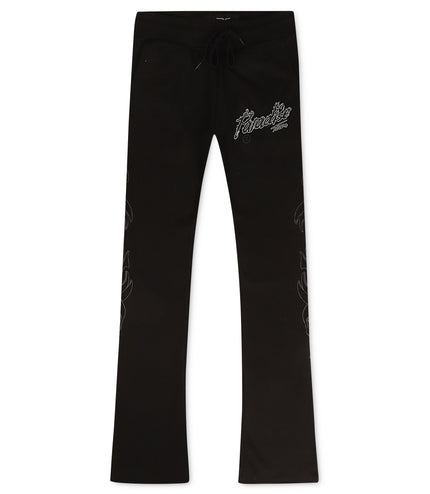 Jordan Craig Paradise Tour Fleece Stacked Joggers - Noir