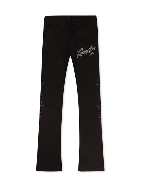 Jordan Craig Paradise Tour Fleece Stacked Joggers - Noir