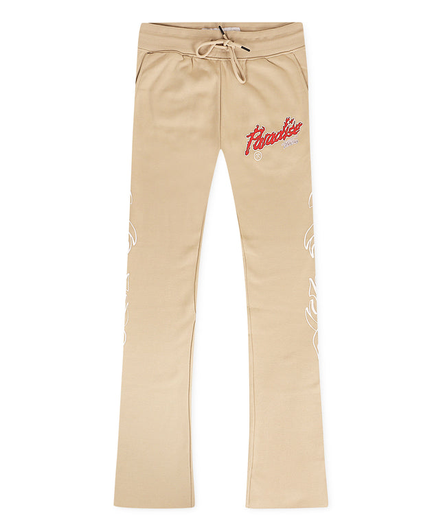 Jordan Craig Paradise Tour Fleece Stacked Joggers - Sand