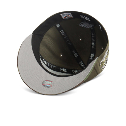 New Era 5950 La Dodgers "50Th Anniversary" Hat - Denim Exchange 