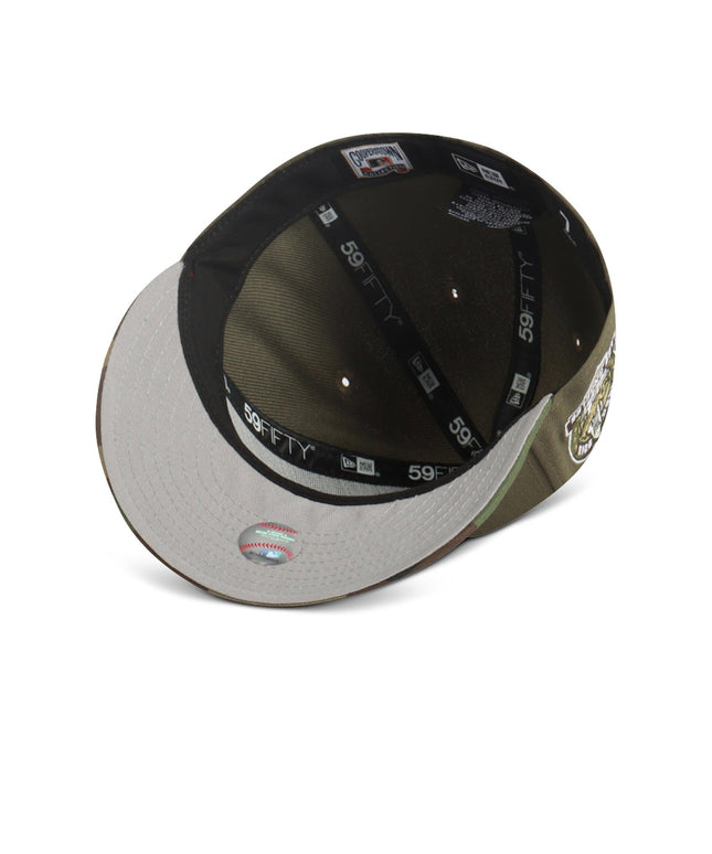 New Era 5950 La Dodgers "50Th Anniversary" Hat - Denim Exchange