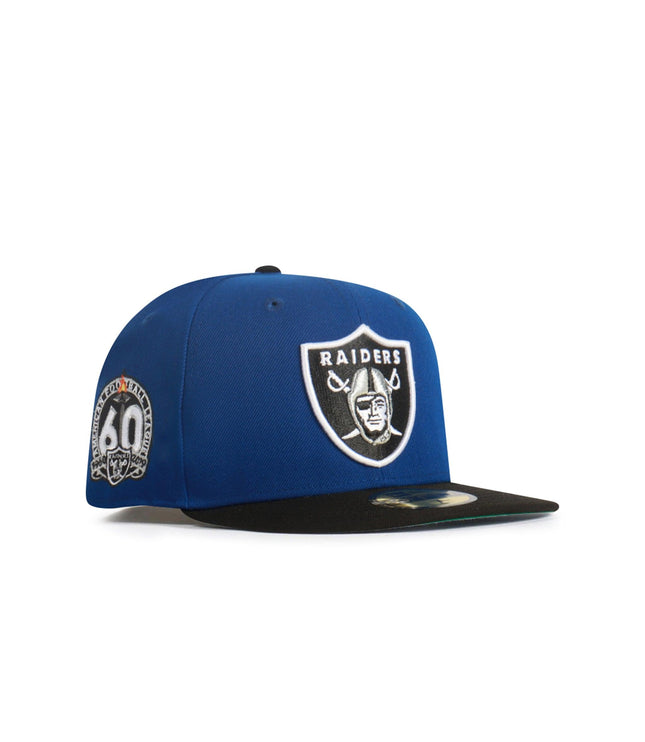 New Era 59FIFTY Raiders 60th Anniversary Hat Denim Exchange