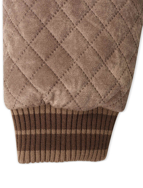 Sugarhill The Heart Quilted Jacket - Beige