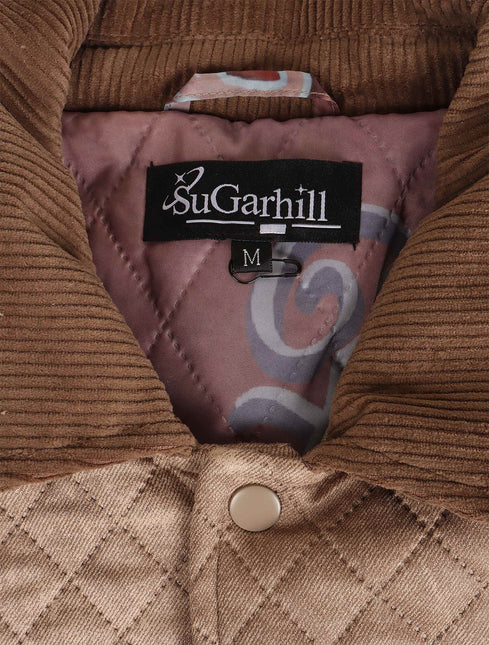 Sugarhill The Heart Quilted Jacket - Beige