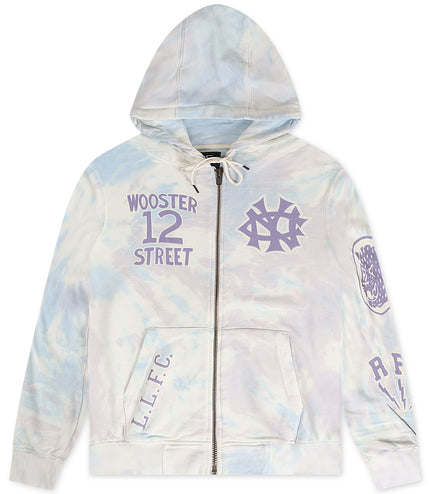 Jordan Craig Wooster Zip Up Hoodie - Cream