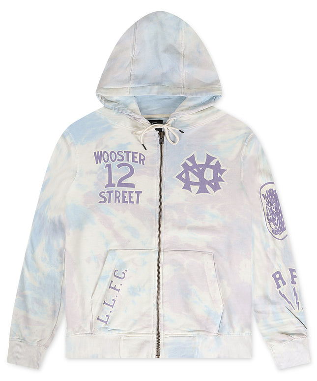 Jordan Craig Wooster Zip Up Hoodie - Cream