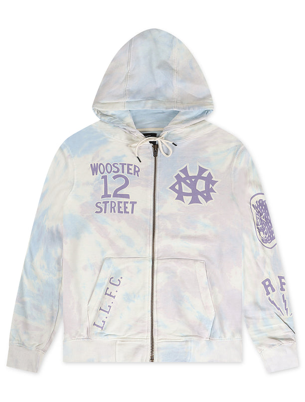 Jordan Craig Wooster Zip Up Hoodie - Cream