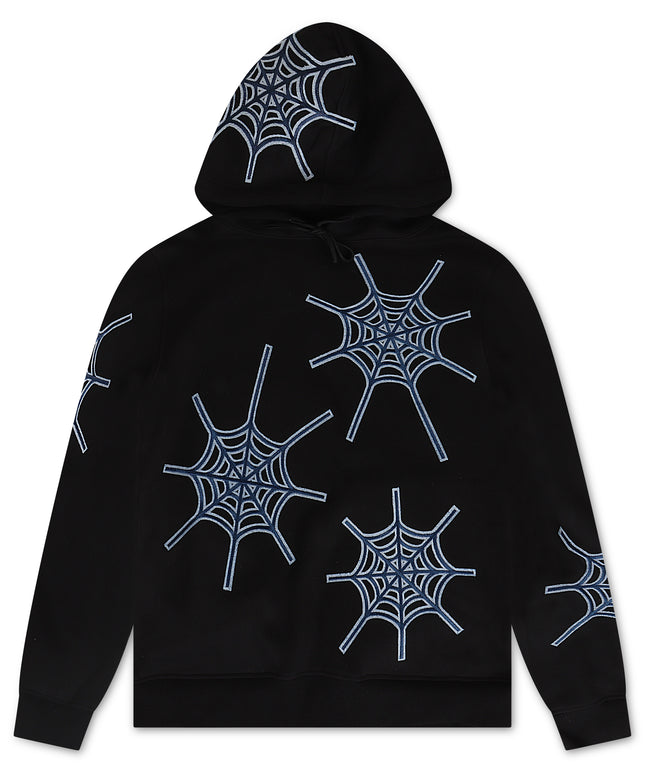 Roku Studio All Over Spider Hoodie - Black