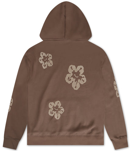 Roku Studio Tear Drip Hoodie - Dark Taupe