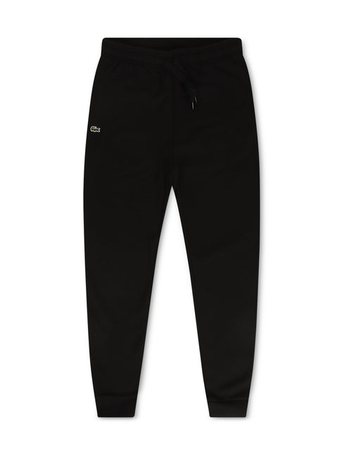 Lacoste Original Logo Print Joggers - Black