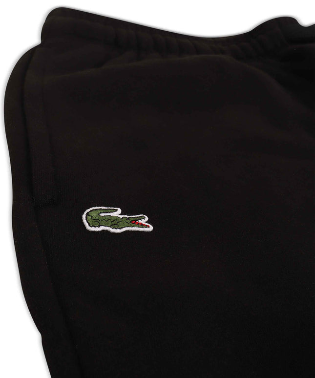 Lacoste Original Logo Print Joggers - Black