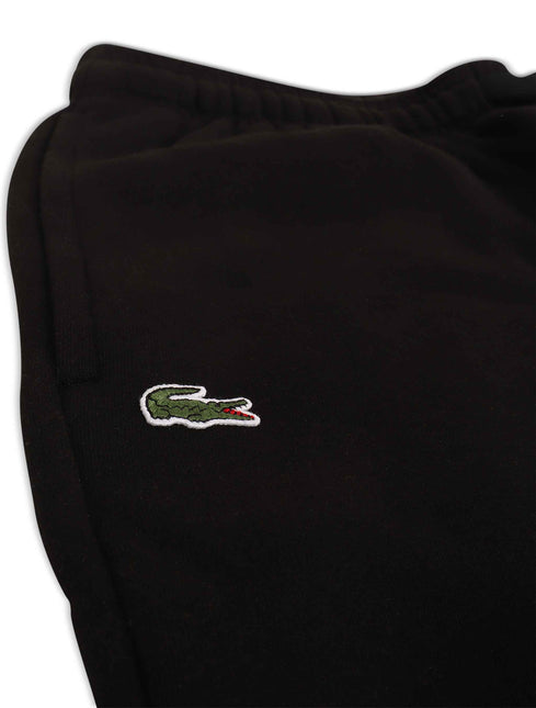 Lacoste Original Logo Print Joggers - Black