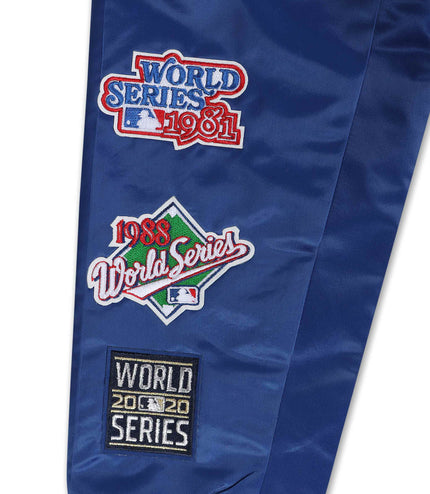 Pro Standard Dodgers World Series 2024 Rib Satin Jacket - Royal