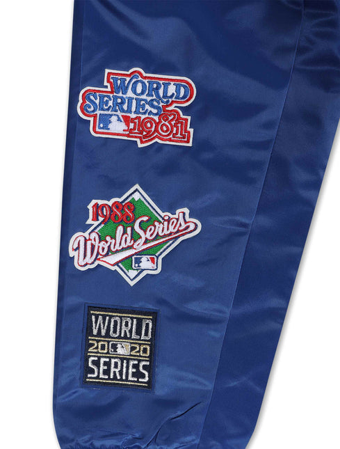 Pro Standard Dodgers World Series 2024 Rib Satin Jacket - Royal