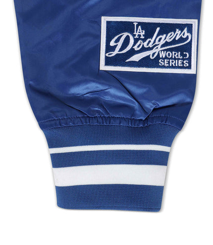 Pro Standard Dodgers World Series 2024 Rib Satin Jacket - Royal