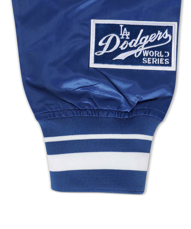 Pro Standard Dodgers World Series 2024 Rib Satin Jacket - Royal
