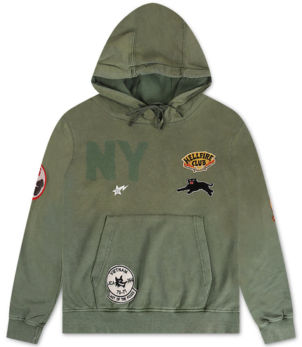 Jordan Craig Hellfire Pullover Hoodie - Olive