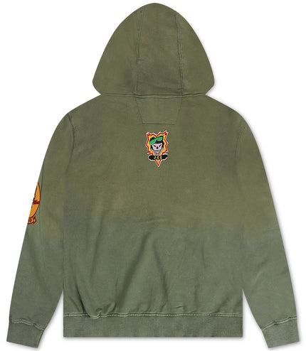 Jordan Craig Hellfire Pullover Hoodie - Olive