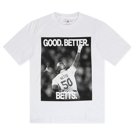 Air Jordan Mookie Betts Tee - White