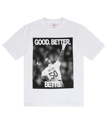 Camiseta Air Jordan Mookie Betts - Blanca