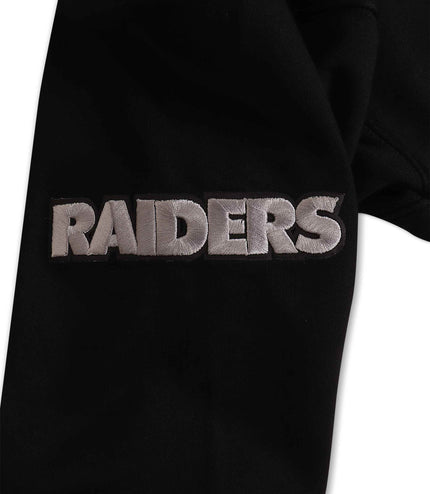 Pro Standard Raiders Script Hoodie - Black