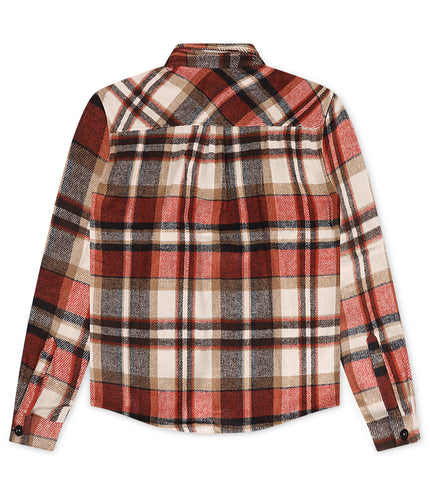 Silent Chapters Motive Flannel - Orange Multi