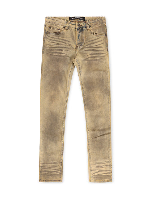 Silent Chapters Evacuate 4-Way Stretch Skinny Denim - Dirty Vintage Wash