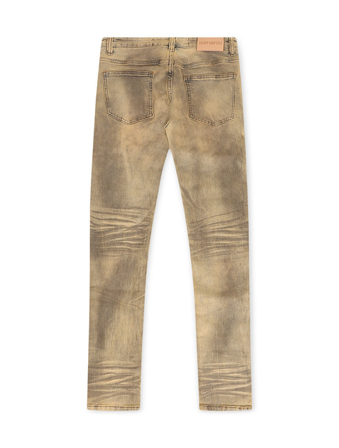 Silent Chapters Evacuate 4-Way Stretch Skinny Denim - Dirty Vintage Wash