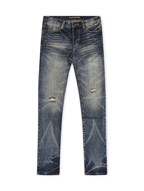 Silent Chapters Lab Straight Denim - Dark Vintage