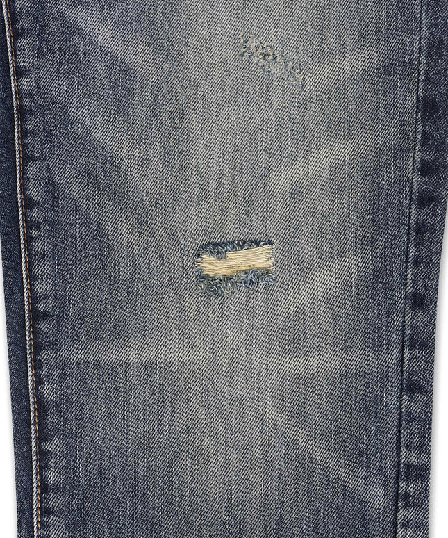 Silent Chapters Lab Straight Denim - Vintage oscuro