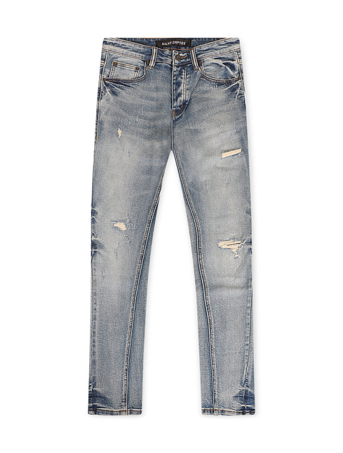 Silent Chapters Reality Denim - Blue Vintage Wash