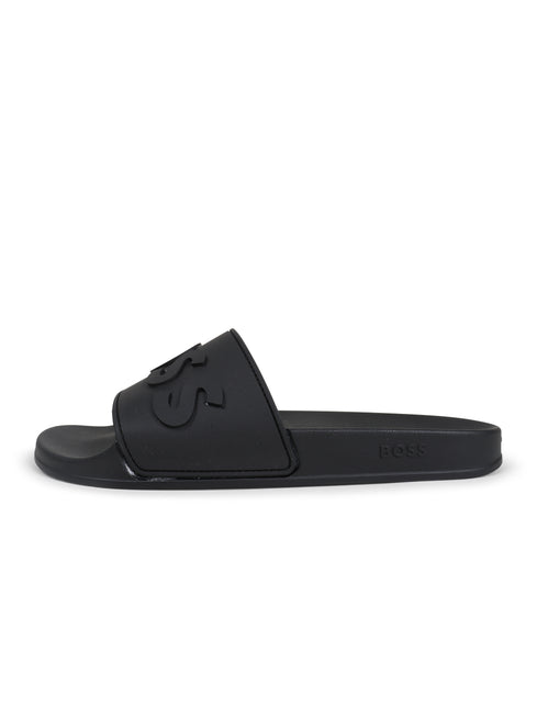 Hugo Boss Kirk Slid Sandals - Black