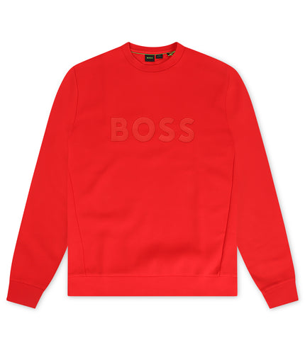 Boss Green Salbo Crewneck - Red