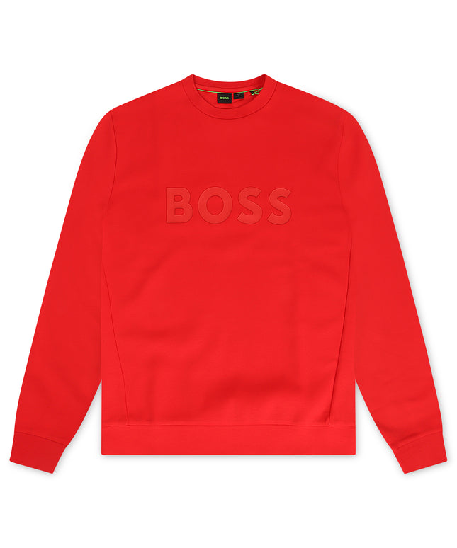 Boss Green Salbo Crewneck - Red