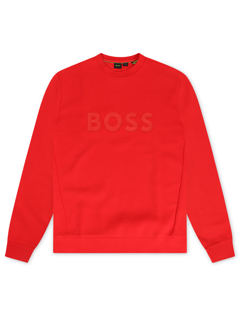 Boss Green Salbo Crewneck - Red