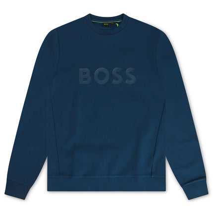 Boss Green Salbo Crewneck - Blue