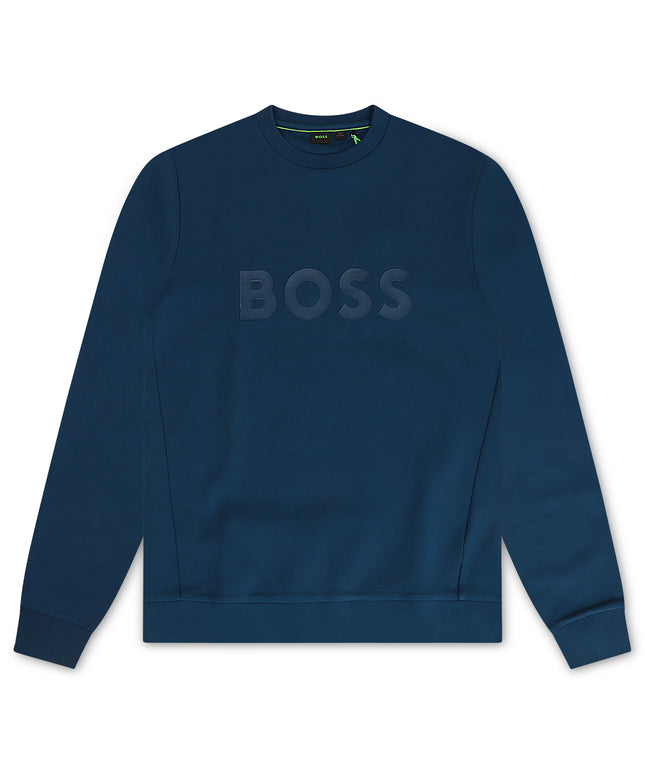 Boss Green Salbo Crewneck - Blue