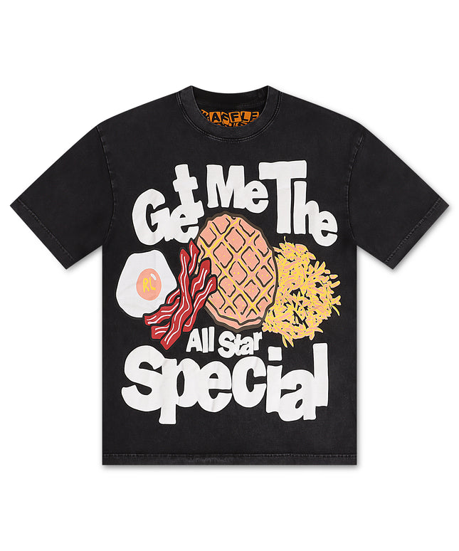 Red Letters All Star Special Tee - Black