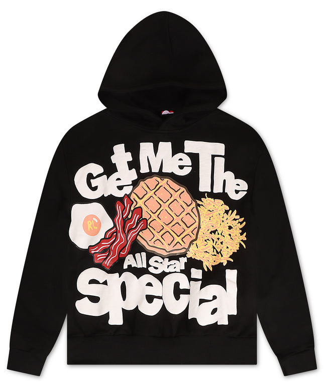 Red Letters All Star Special Hoodie - Black