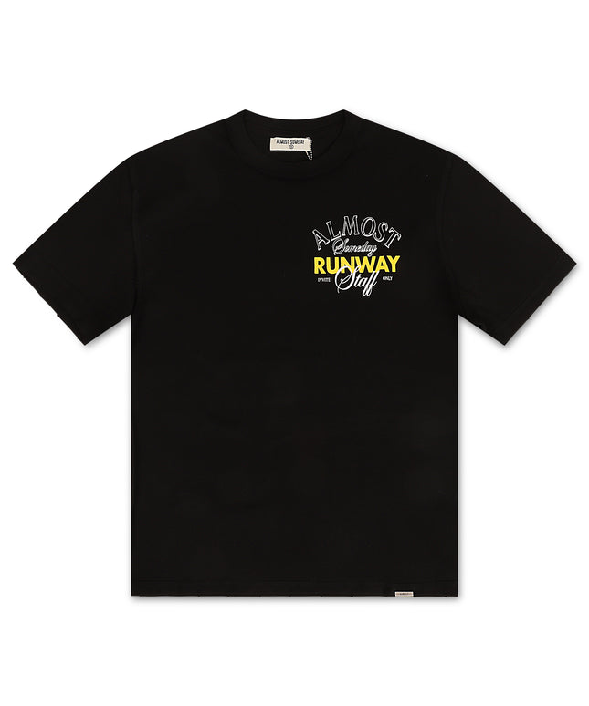 Almost Someday Runway Tee - Black