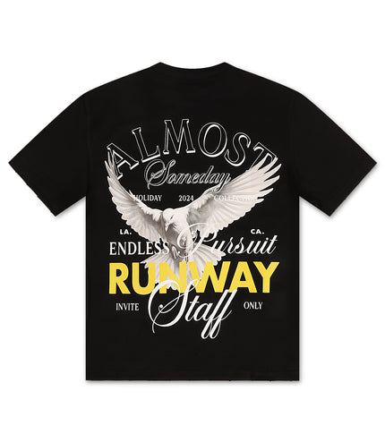 Almost Someday Runway Tee - Black