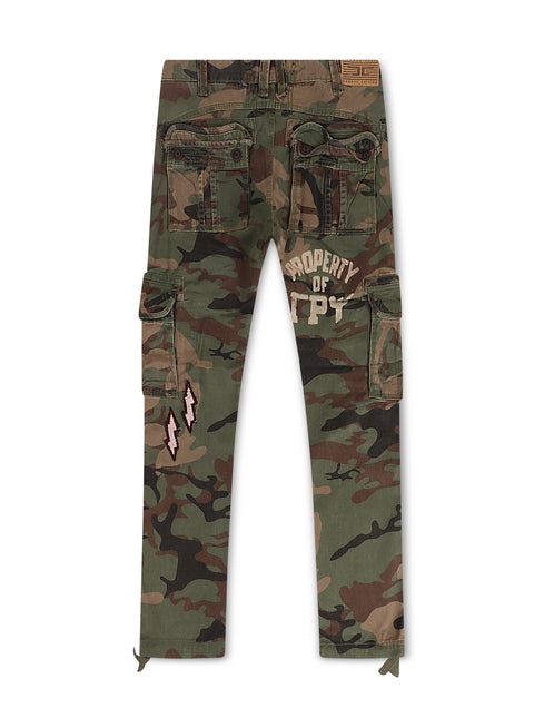 Jordan Craig Camo Diary Uptown Loose Fit Cargo Pants - Vintage Camo