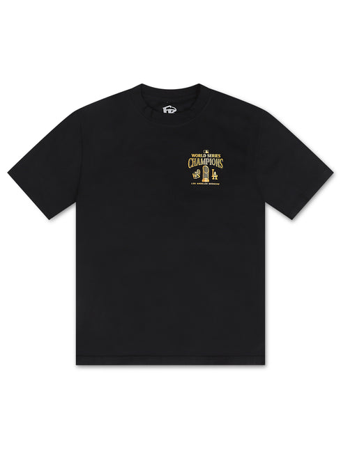 Retro Flair World Series Champions Tee - Black