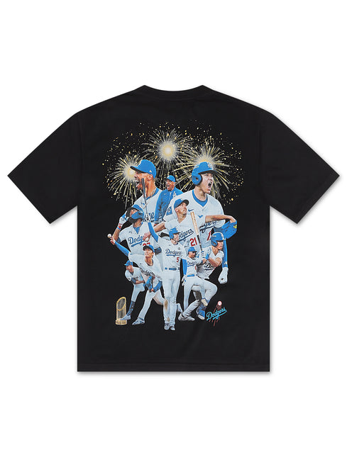 Retro Flair World Series Champions Tee - Black