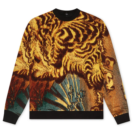 Jordan Craig Tapestry Crewneck - Gold Dragon