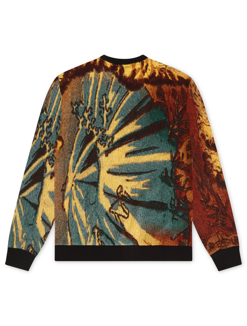 Jordan Craig Tapestry Crewneck - Gold Dragon