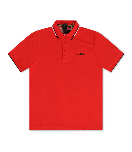 Boss Green Paddy Pro Polo - Red