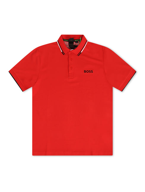 Boss Green Paddy Pro Polo - Red