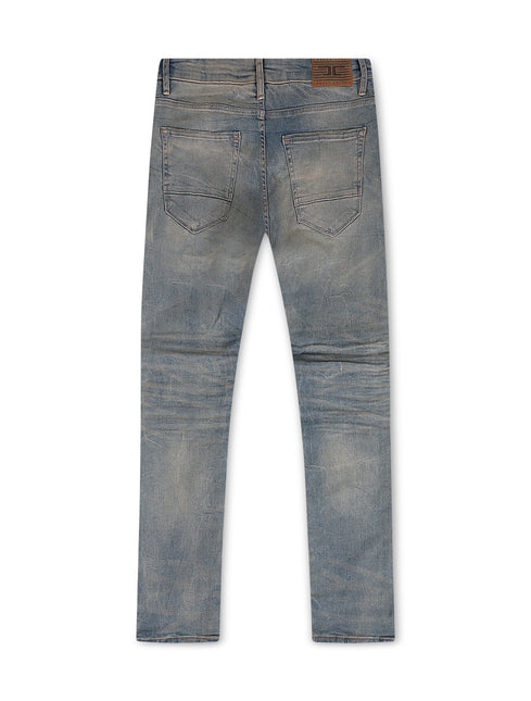 Jordan Craig Collins Meadowland Shredded Denim Jeans - Antique